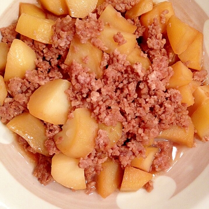 ご飯が進む!とっても簡単!ジャガイモそぼろ